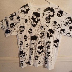 ANVIL BNWOT BRAND MENS SKULLS SKULLS SKULLS T SHIRT SZ XL